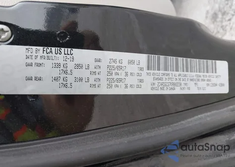 2019 Dodge Grand Caravan Sxt from USA, damaged, VIN 2C4RDGCG7KR802230